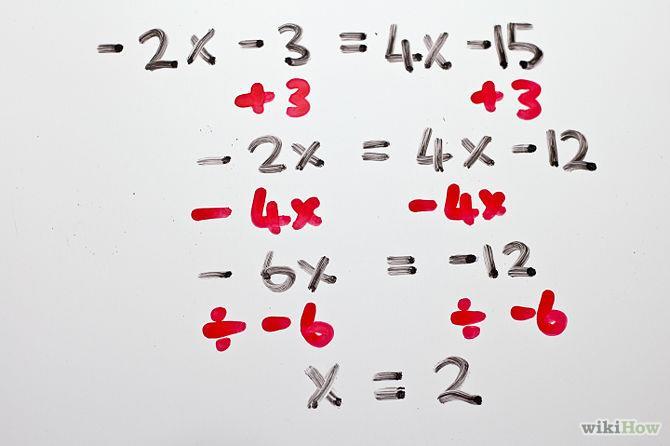 Solving Linear Equations and Inequalities Examples Solve for x.