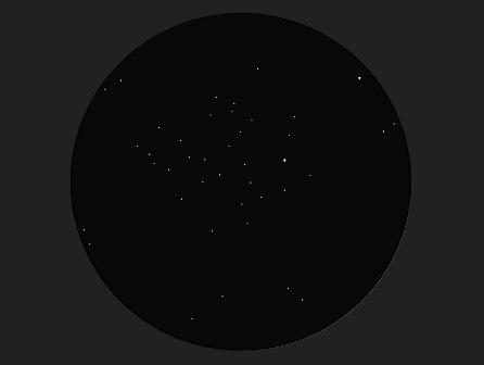 population. I chose to sketch M67 at the eyepiece of my 5-inch refractor.