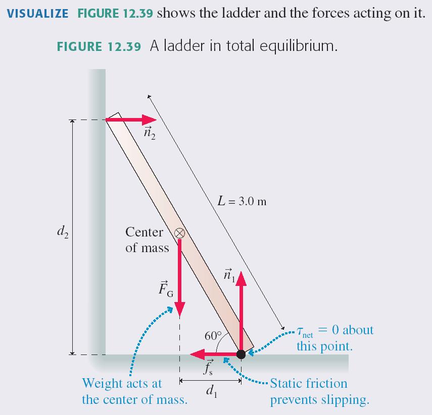Static Equilibrium Problems In equilibrium, an object has no net force and no net torque.