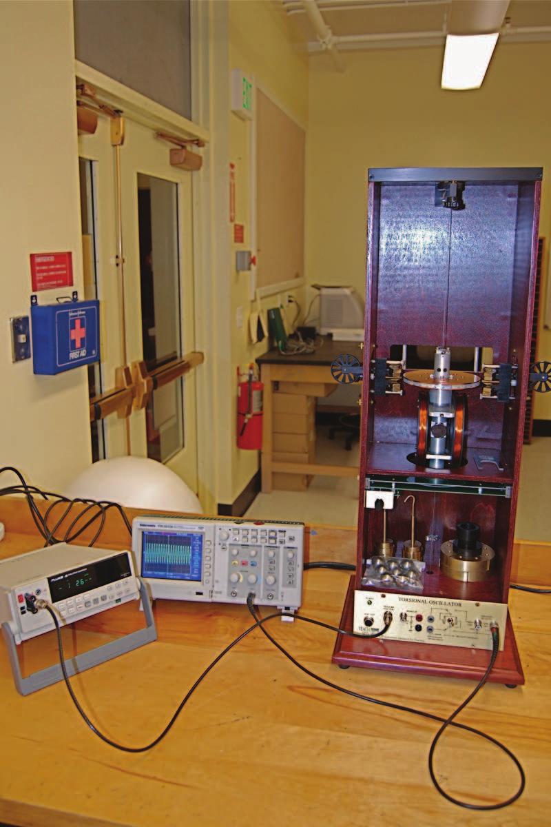 3. A digital multimeter. The angular displacement output of your THO (leftmost coaxial output on the front panel) will be connected either to the digital multimeter or to the CH 1 input of your scope.