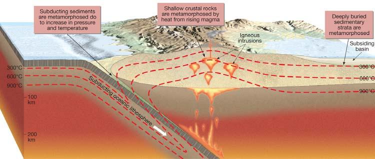 Plate Tectonics and Metamorphism Metamorphic Reactions Mineralogi