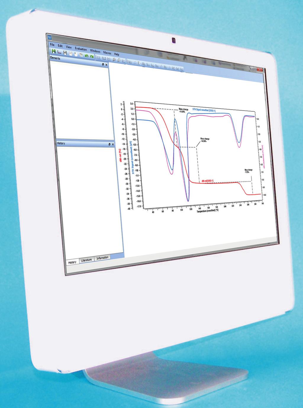 Software All LINSEIS thermo analytical instruments are PC controlled. The individual software modules exclusively run under Microsoft Windows operating systems.