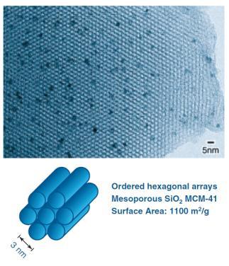 Mesoporous supports