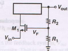 provides output in terms of voltage difference V in