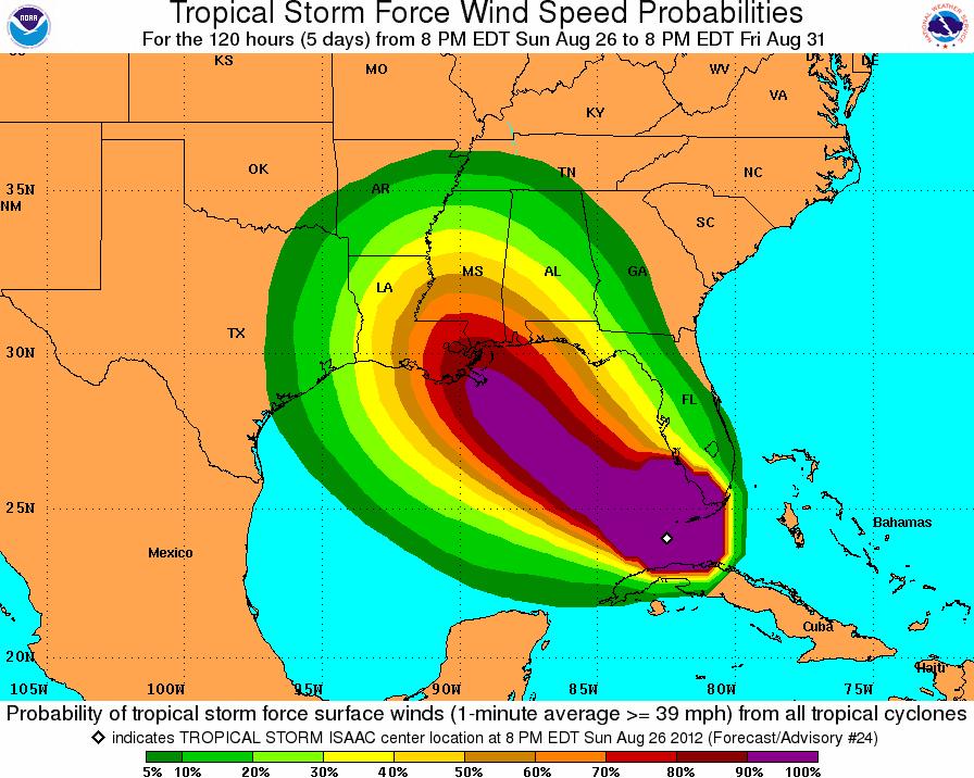 Wind Speed Probabilities How Likely.