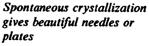 For crystallization, dissolve the product in 0.