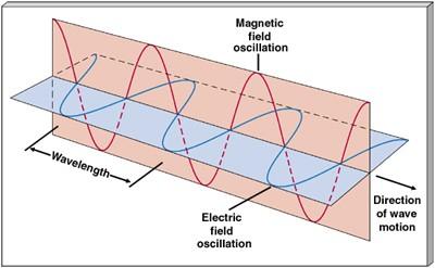 Light is an Electromagnetic Wave Electric and magnetic fields are associated with electric and magnetic forces.