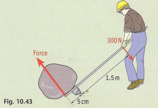 7. HL: A uniform mast 10 m long and of mass 100 kg is being carried horizontally by a man and a boy.