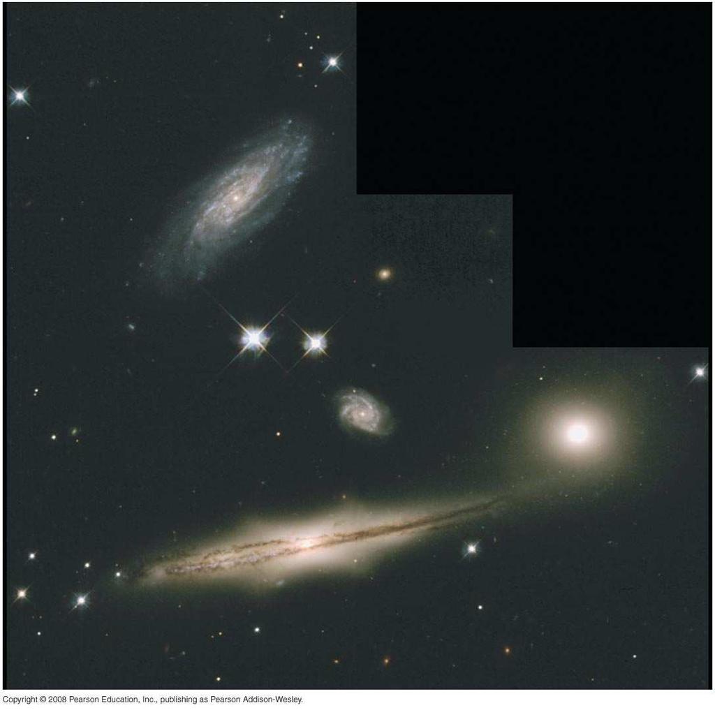 ! and Elliptical Irregular : summary Spiral galaxies are often found in