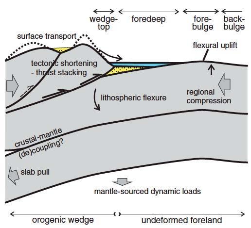 environments Accretionary Wedges