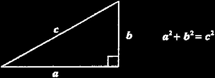 There are three steps to any Pythagoras question: Step One square the length of the two sides Step Two either add or take away To find the length of the longest side (the hypotenuse), add the squared