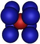 Figure 12.1. Proton. (blue down quark), (red up quark).