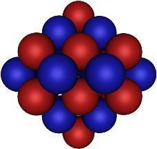 (Figure 6.4.) Figure 6.4. The shape of 20 Ca 40 nucleus. Ni and Co nuclei have in this structure the closest shapes to a perfect spherical shape.