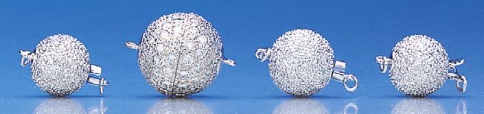 Diamond Ball Clasps Perfectly Round, Perfectly Priced And Perfect For Your Customer Size Diamond