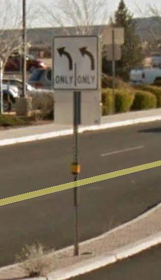 The following sign panels are recommended to be replaced because of excessive wear or impact: o The speed limit sign on northbound Glassford Hill Road north of Pav Way should be replaced due to wear.