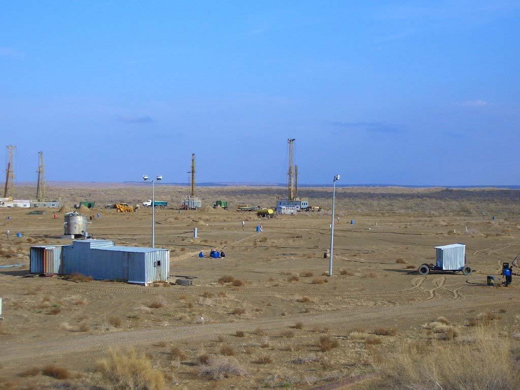 Production Wells: In situ leaching Uranium