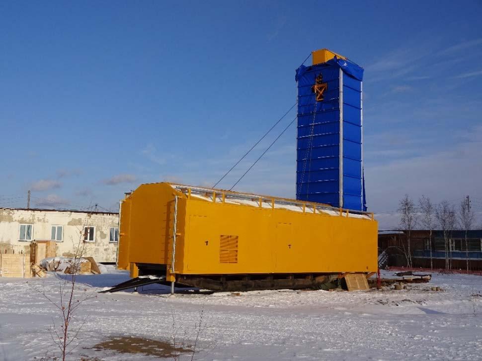 Exploration: Wire line Coring Diamond Exploration PRAKLA RB 50 in Yakutia, Russia Drilling