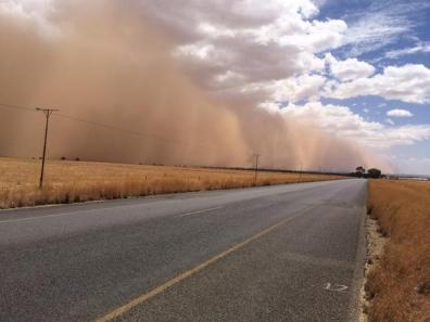 Warn for Heavy Dust Storm/Heavy Sandstorm in SIGMET Heavy Duststorm HVY DS Heavy SIGMET FAJA (Johannesburg) FIR FAOR SIGMET