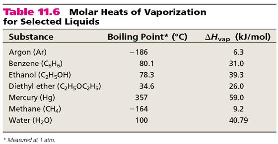 The boiling point is the temperature at which the (equilibrium) vapor pressure of a liquid is equal to the external