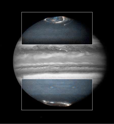 Jupiter: Magnetic Field 7 Aurorae on Jupiter are 10-100 times brighter than the northern lights seen on Earth.