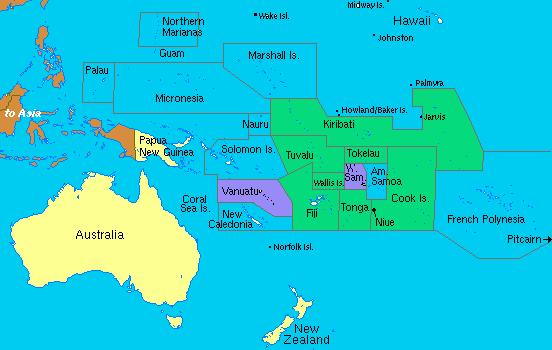 Nauru RSMC Nadi s Area of Responsibility for Tropical Cyclone Advisory for Intl Air Navigation Intl