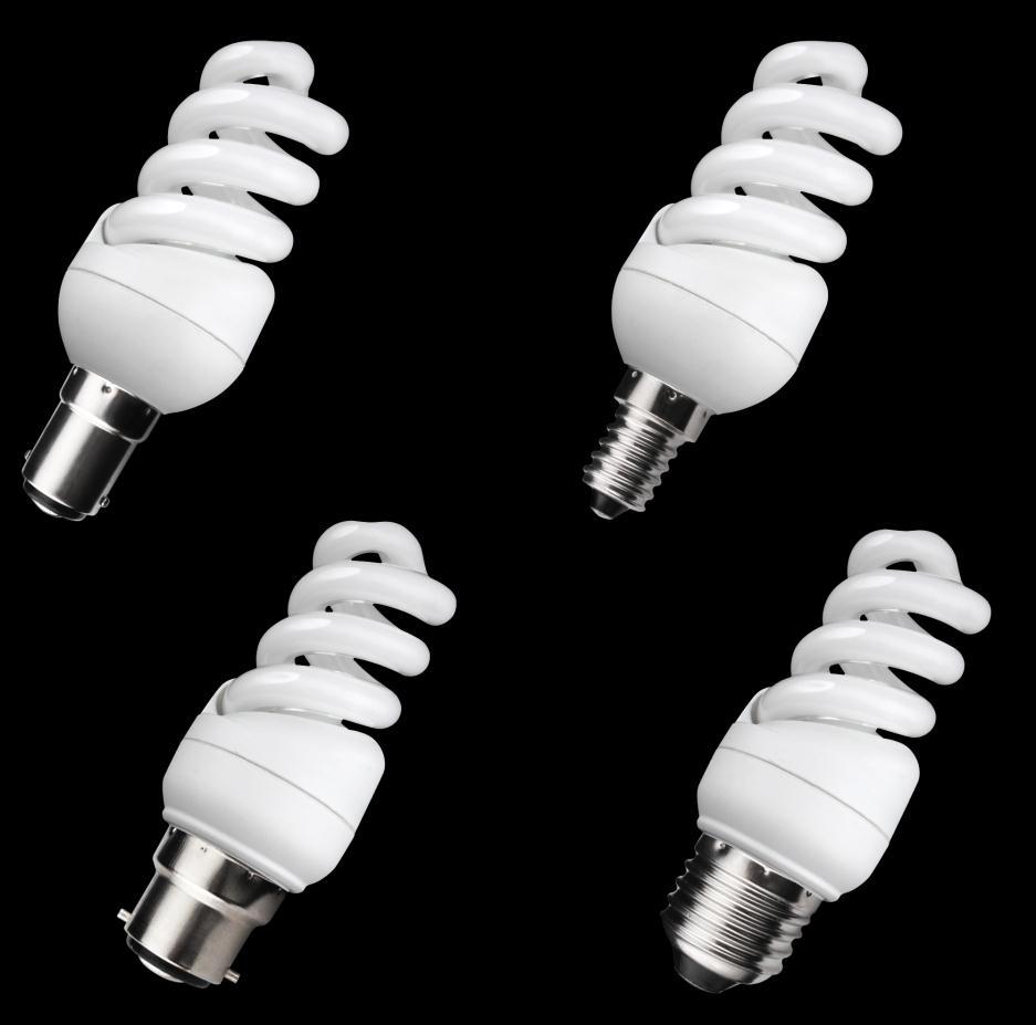 CFL.Spiral 9W 9W B15/B22/E14/E27 Compact Fluorescent Lamp Product Overview Kosnic s CFL Spiral lamps have a unique helix structure which allows the fluorescent tube to be twisted into a very compact