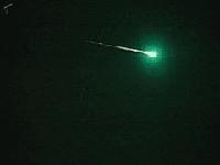 full moon Meteorite on ground,