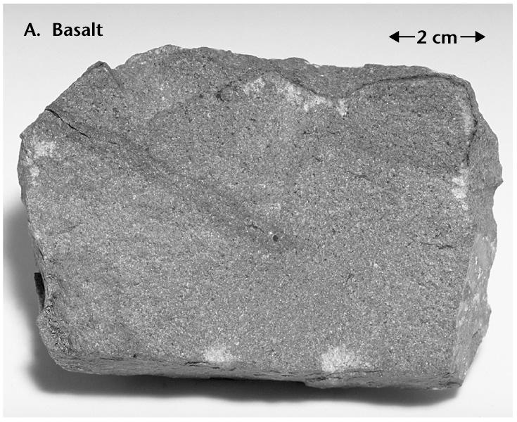 Igneous Compositions 22 Basaltic rocks Contain substantial dark silicate minerals and calcium- rich plagioclase feldspar Also referred to as mafic: magnesium and ferrum (iron)