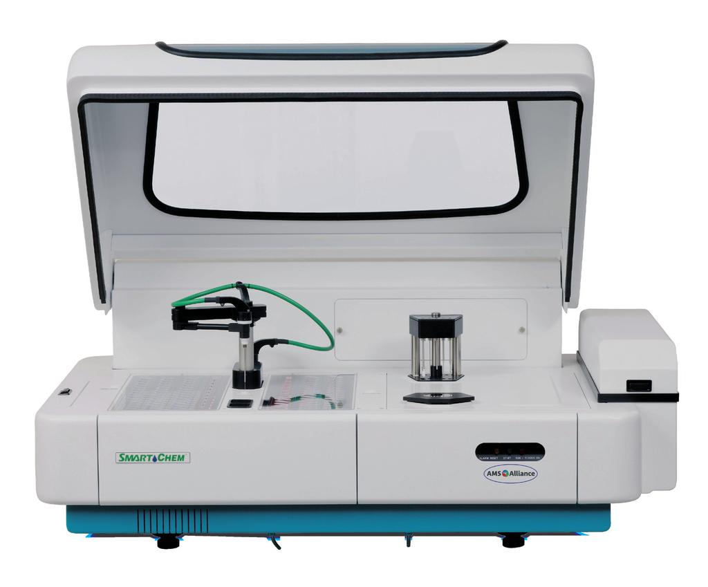 bichromatic, and kinetic High resolution, dual beam digital detector Provides an infinite number of reaction vessels for analysis Economical: