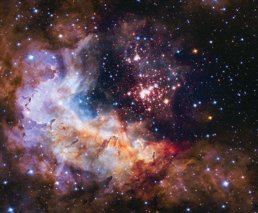 Appendix A: Stellar Life Cycle Stages STELLAR NEBULA A STELLAR NEBULA is the birthplace of stars. These giant gas clouds in space are mostly hydrogen gas. Gravity clumps the hydrogen atoms together.