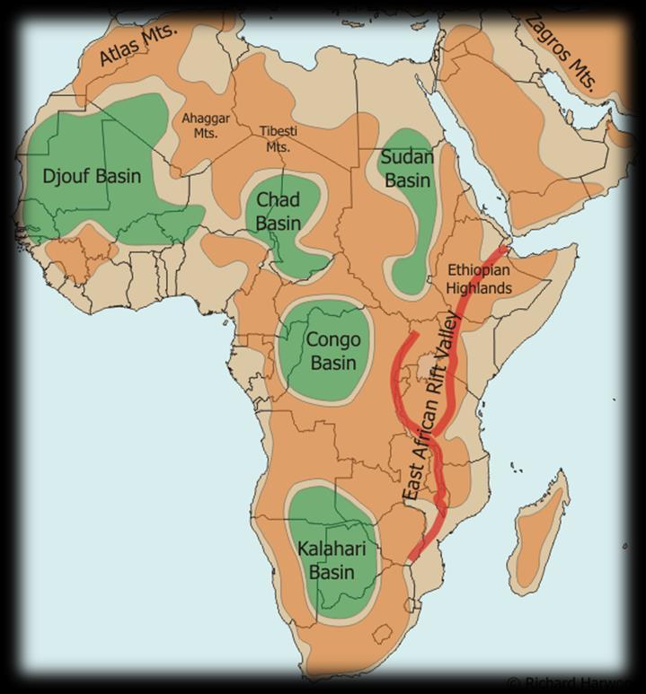 A. Example is the Mid Atlantic Oceanic Ridge RIFT VALLEY- IS WHEN CONTINENTAL CRUST SEPARATES, THEN