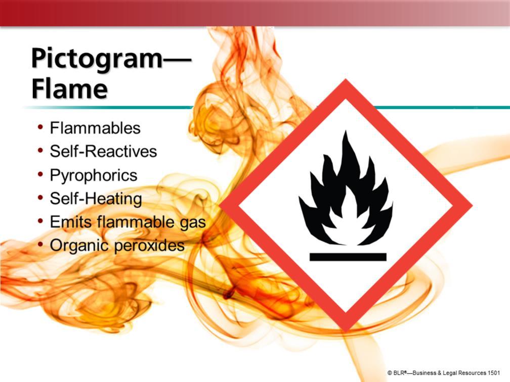 This is the flame pictogram.