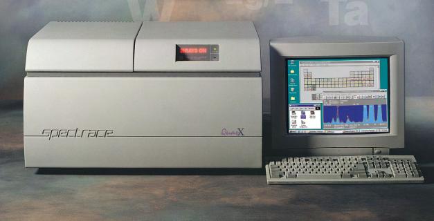 QUANX FEATURES FLEXIBILITY An important feature of X-ray spectrometry is that it is non-destructive.
