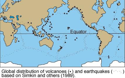 EARTHQUAKES In 1935, K. Wadati, a Japanese seismologist, showed that earthquakes occurred at greater depths towards the interior of the Asian continent.