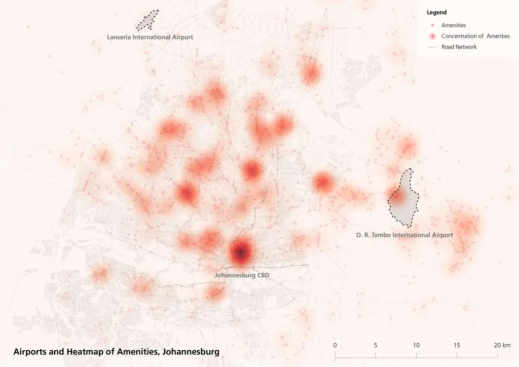 Case Study - Ekurhuleni & Johannesburg, South Africa *Raw data downloaded from Openstreetmap Quantify: the