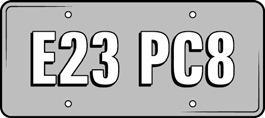 UNIT 7: APPLICATIONS OF PROBABILITY ) In a particular state, the first character on a license plate is always a letter.