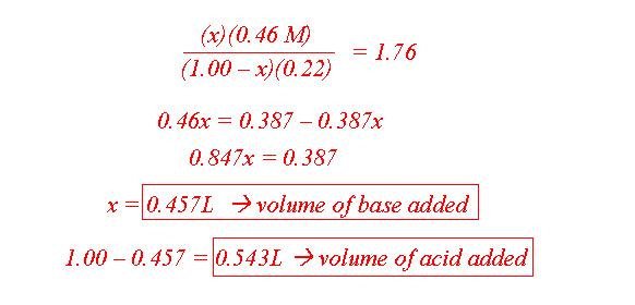 Remember: sarahchem.com Since the volume of the solution is equal to 1.