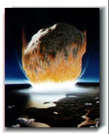 (4) A comet or asteroid impact may have caused the extinction