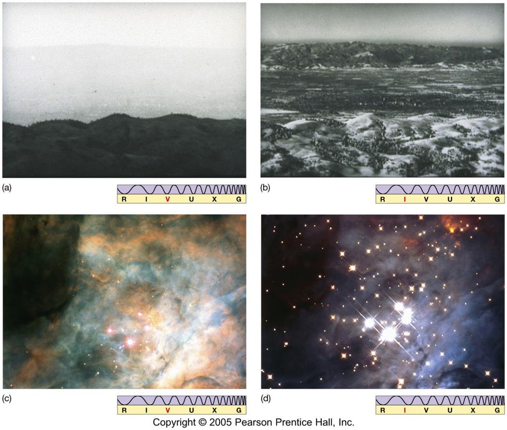 5.7 Space-Based Astronomy Infrared radiation can image where visible
