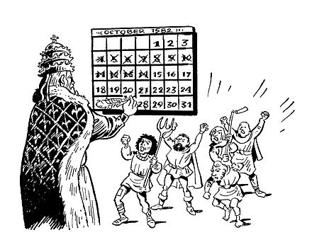 Gregorian Calendar Julian calendar