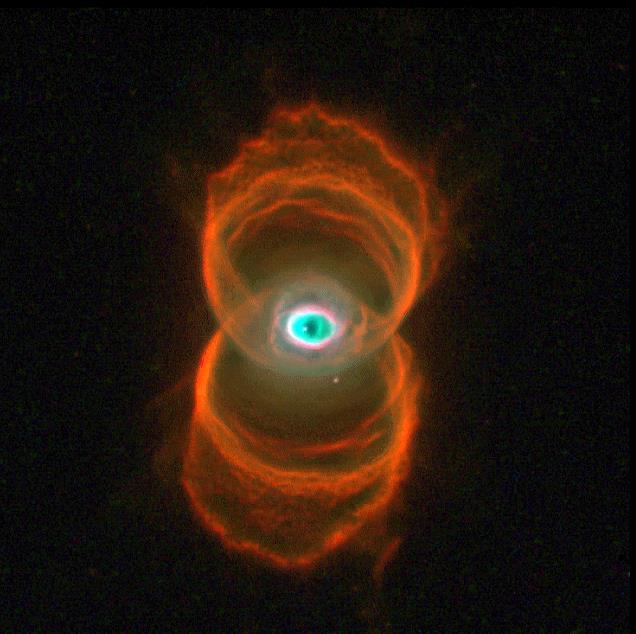 stage Planetary nebulas form when the