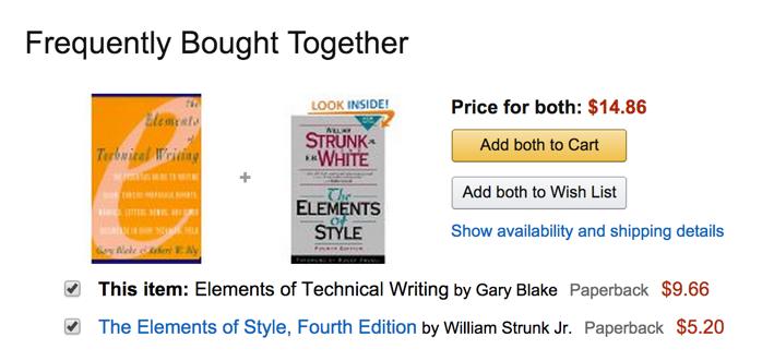 Points on Style Strunk and White, The