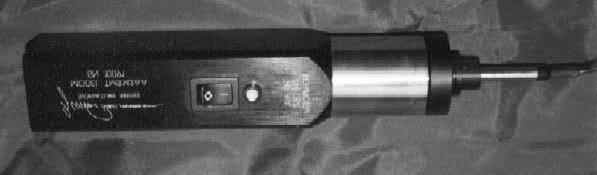 Figure 4.31 Pistonphone microphone amplitude calibrator. This instrument produces a constant sound pressure level of 114dB at 5 Hz.
