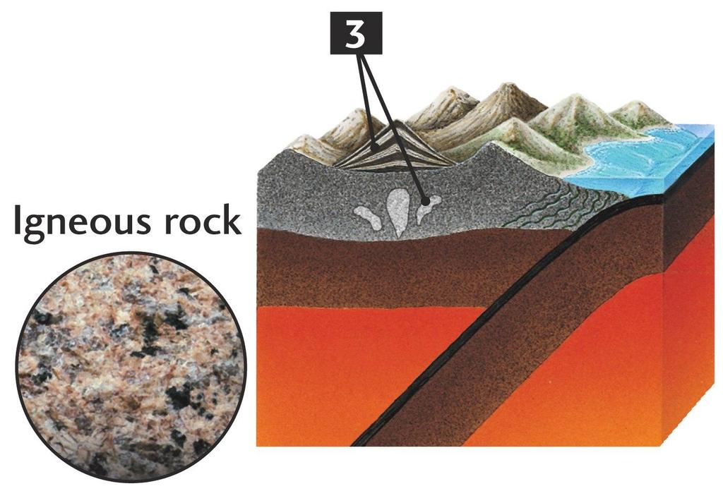 Convergent Plate Boundary -Solidification
