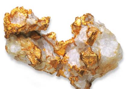 Properties of Matter In the mid-1800s, the Gold Rush brought people from all over the world to California. Miners were looking for nuggets of gold like the one below.