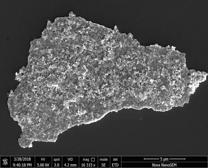A EDS Spot 1 5 µm B O F e O C Si Fig.