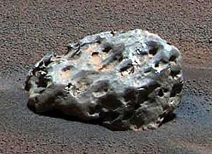 Irons An iron meteorite has