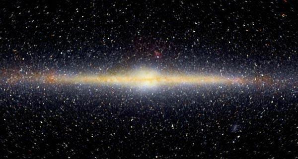 Our Galaxy: The Milky Way Our Milky Way is a spiral galaxy. The center of our galaxy is full of extremely massive, Red Super- Giant Stars. The center is over 28,000 light years away.