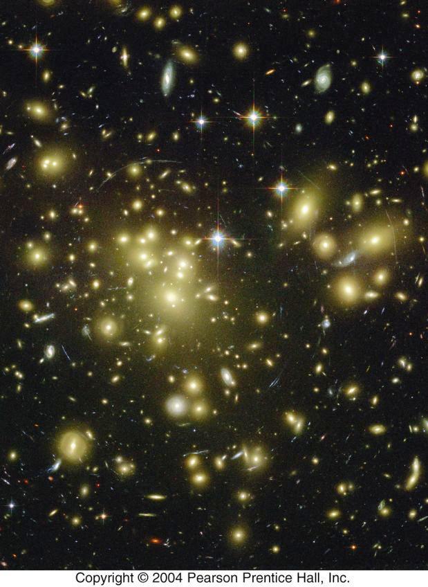 We are not alone. About 80 billion galaxies in the observable universe.