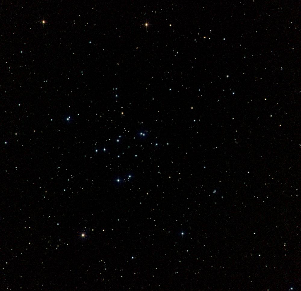 Figure 1: The open cluster Messier 34 recorded with the University of Louisville s CDK20 north telescope at Moore Observatory.